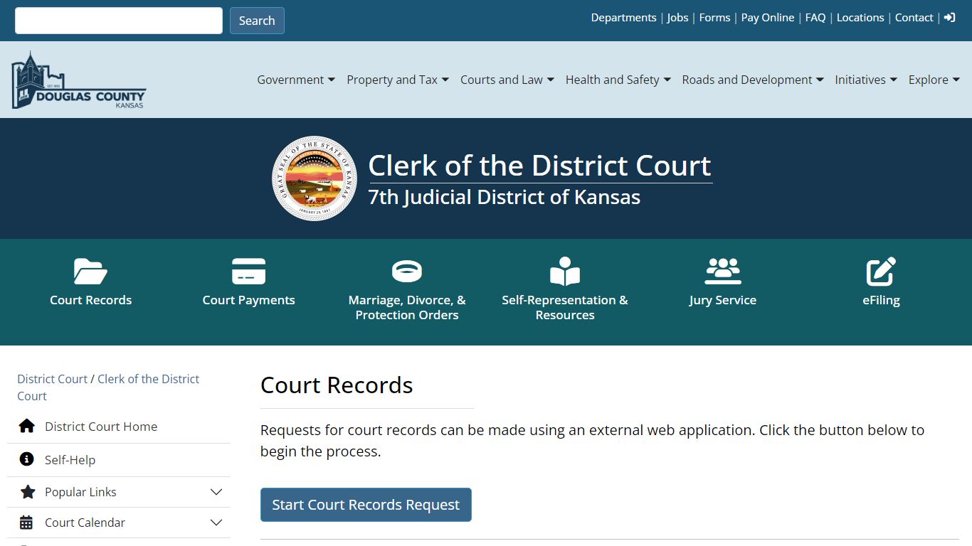 Court Records | Douglas County KS - dgcoks.gov